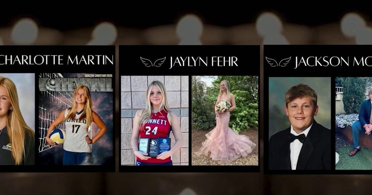 Memorial service Monday for 3 Georgia teens killed in Florida