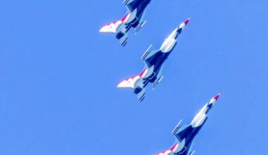 Practice Day at the Fort Lauderdale Air Show in Florida