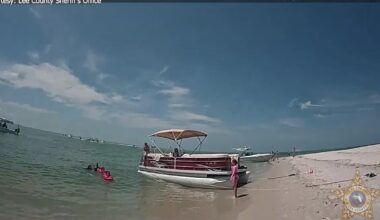 Video: Florida deputy rescues 3 girls from rip current