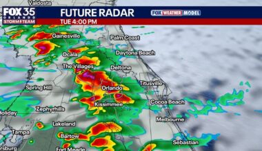 Orlando weather: Heavy rainfall, storms expected for Central Florida