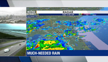 Jacksonville area braces for heavy rain, lightning, and severe storm threats today