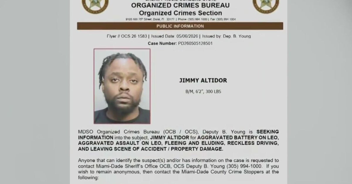 Officials ask for public's help in search for suspect of Miami-Dade deputy-involved hit-and-run