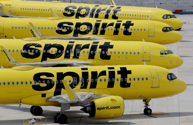Spirit Airlines planes