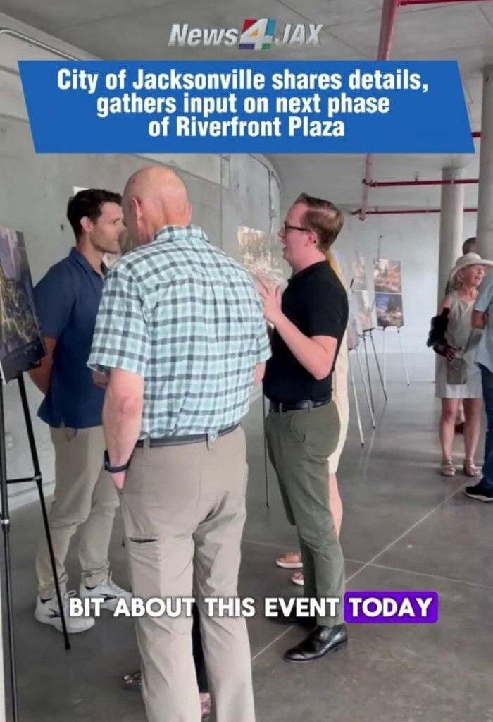 City of Jacksonville shares details, gathers input on next phase of Riverfront Plaza