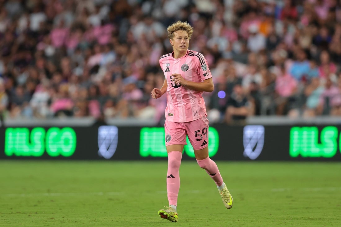 Inter Miami sign homegrown M Preston Plambeck