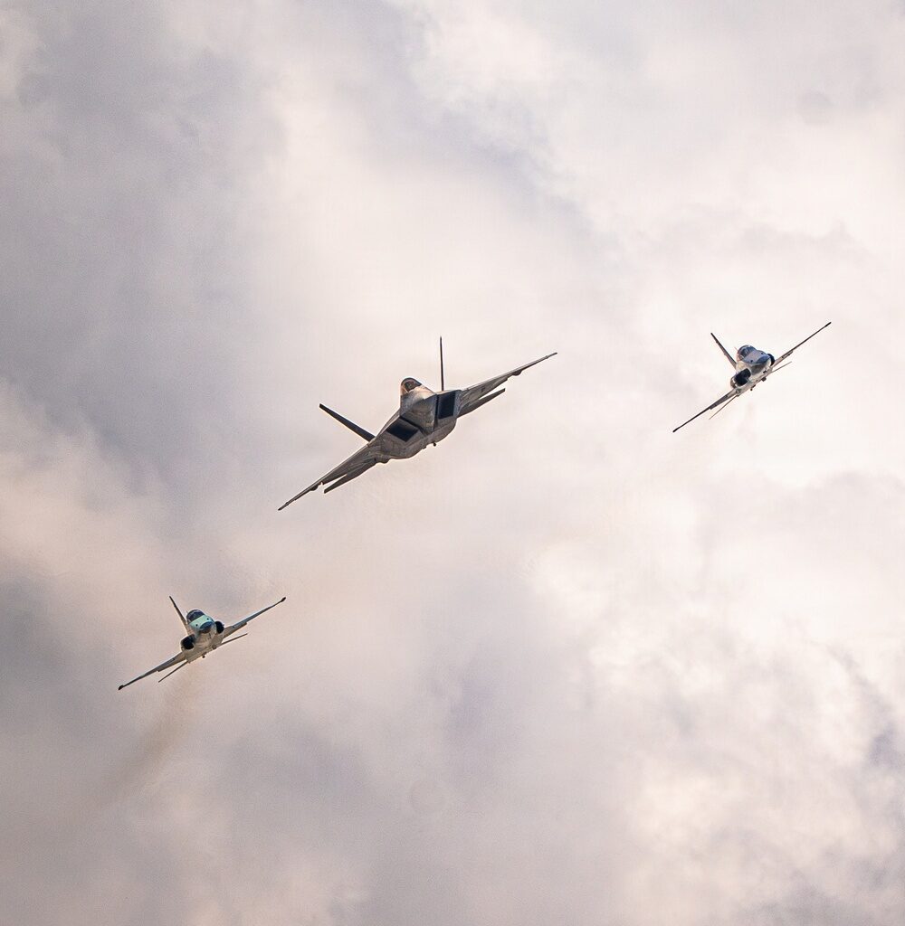 F-22 Demonstration Team performs at Air Dot Show Tour Fort Lauderdale 2026