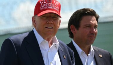Trump and DeSantis sued over donation of Miami land for 'extravagant' presidential library