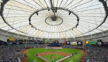 Tampa Bay Rays and local officials announce a tentative $2.3B deal for a new ballpark