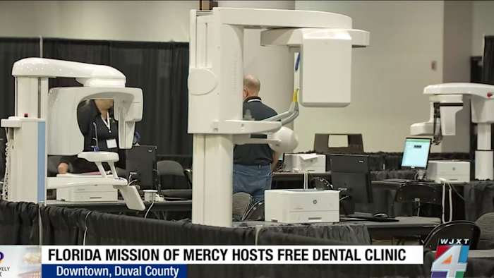 Free dental clinic in Jacksonville to treat up to 1,800 over 2 days