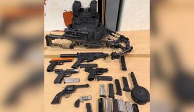 Convicted felon arrested with multiple weapons in Hillsborough County