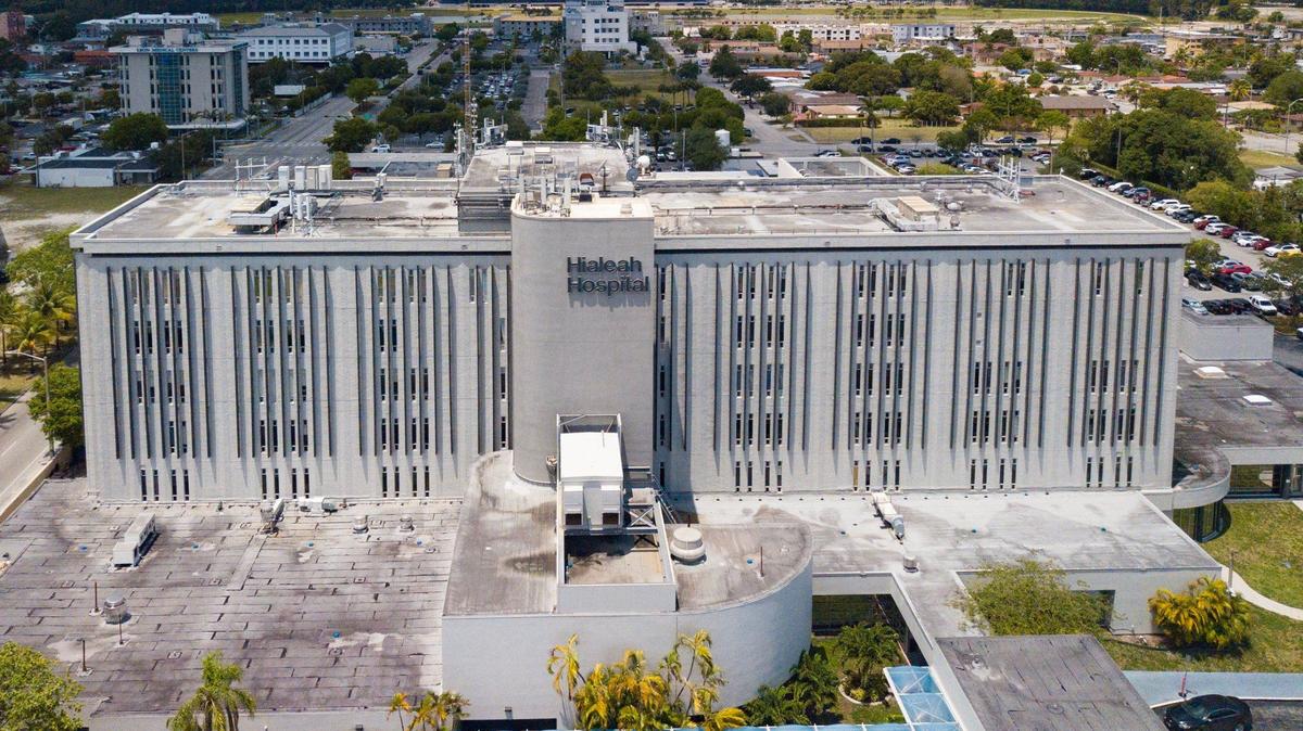 The City of Hialeah is owed $4.5 million in unpaid water and sewer bills, including about $3 million from Hialeah Hospital, pictured here, and Palmetto General Hospital. The City of Hialeah is owed $4.5 million in unpaid water and sewer bills, including about $3 million from Hialeah Hospital, pictured here, and Palmetto General Hospital.