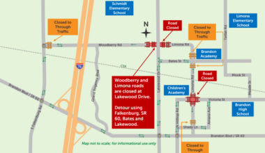 Work Begins At Woodberry/Limona Roads And Lakewood Drive On May 18