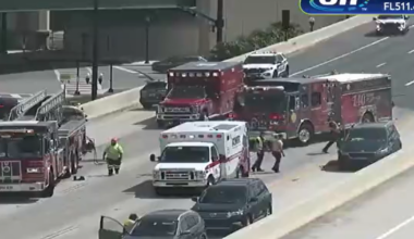 Crash shuts down I-4 lanes in Orlando