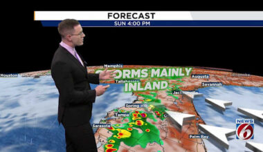 Spotty storms for Sunday Funday!