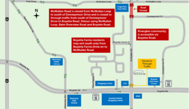 Donneymoor Drive Closed At McMullen Road Starting May 19