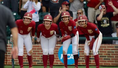 FSU Softball: Images from Stetson, Jacksonville State wins on Saturday