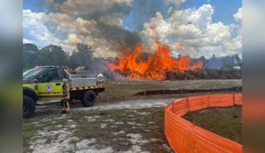 Permitted burn on golf course under control after causing spot fires: HCFR