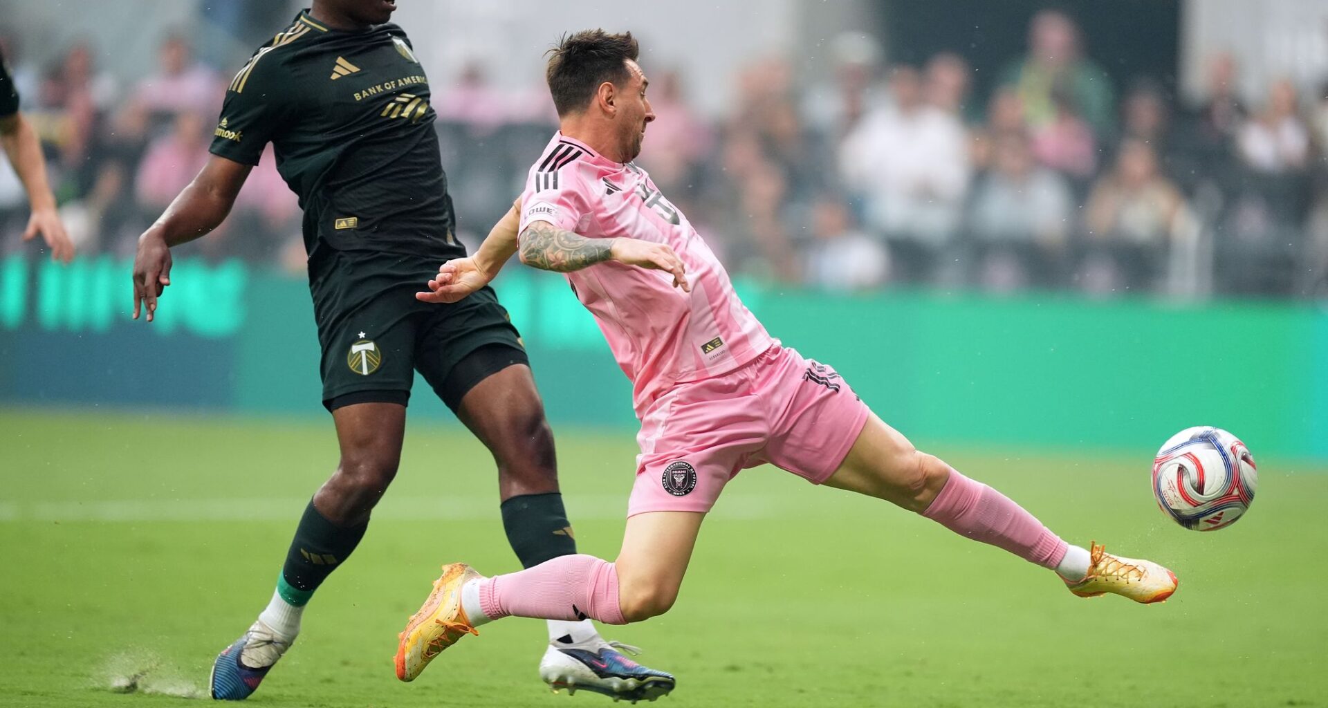 Messi's goal, assist lead Inter Miami to 2-0 win over Portland and first at new stadium