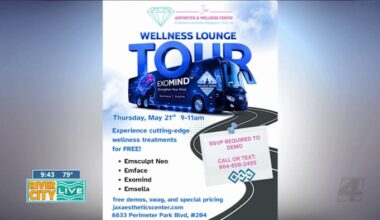 Wellness Lounge Bus Tour with Jax Aesthetics and Wellness Center