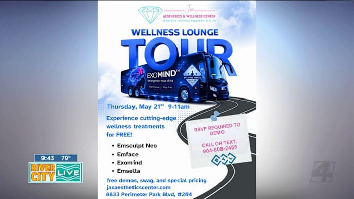 Wellness Lounge Bus Tour with Jax Aesthetics and Wellness Center