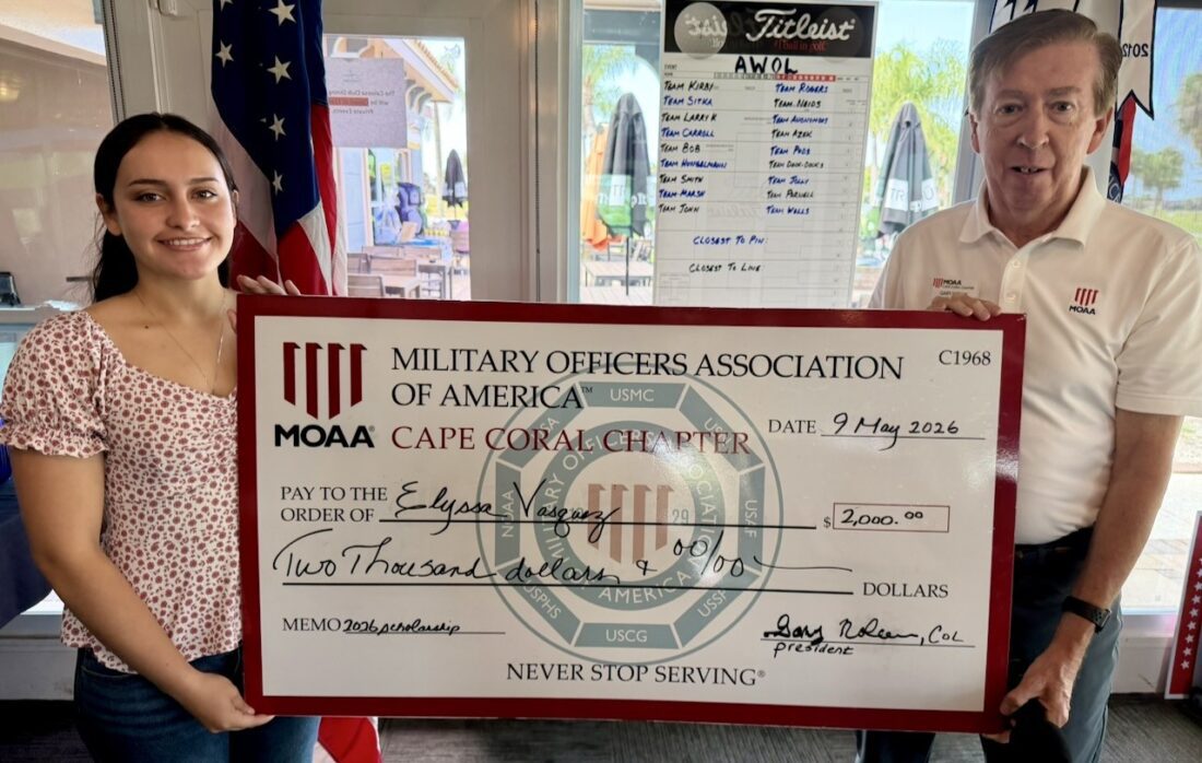 Three Lee County JROTC students awarded $2,000 Cape Coral MOAA scholarships | News, Sports, Jobs