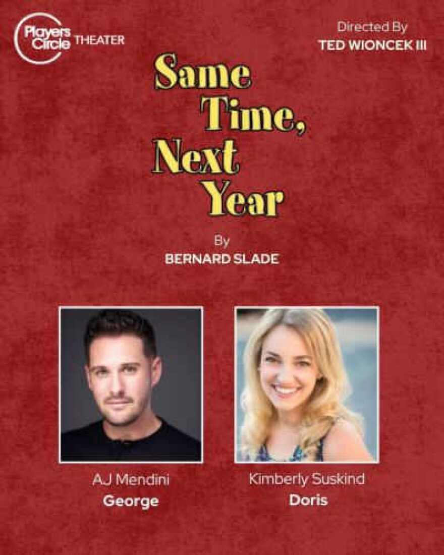 Players Circle Theatre Graphic for 'Same Time Next Year'