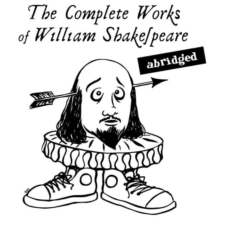 Cultural Park Theatre Graphic for 'The Complete Works of William Shakespeare (Abridged)"
