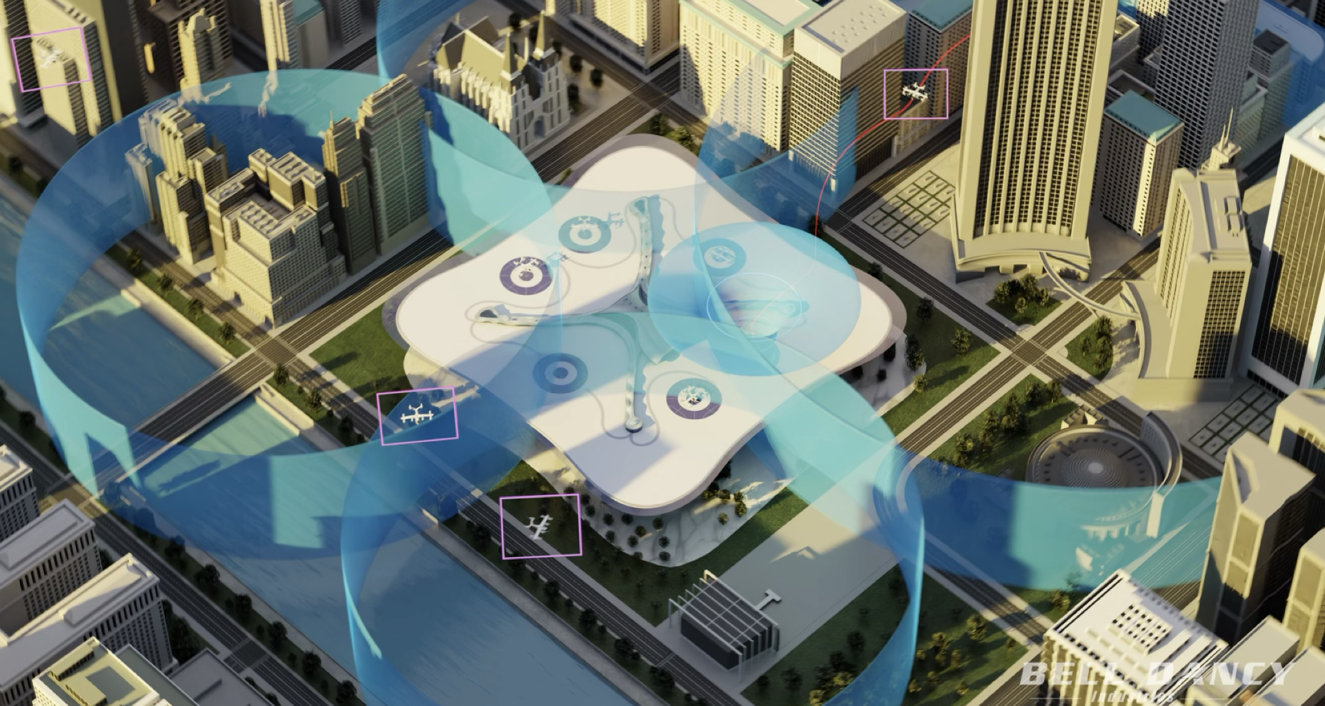 Bell-Dancy Industries ALTA air traffic management program for air taxis