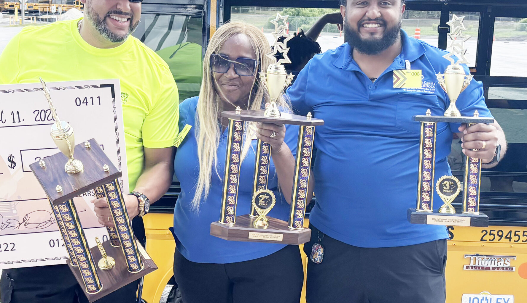 Hillsborough County Public Schools Transportation Team Sweeps Top Honors At State Safety Roadeo