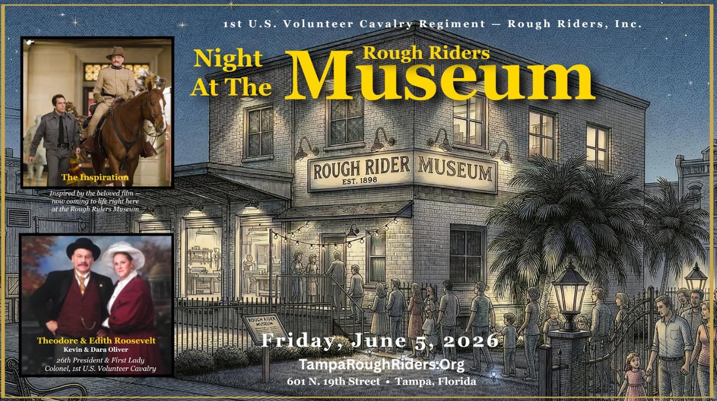 Rough Riders Bring History To Life At The ‘Night At The Museum’ Event