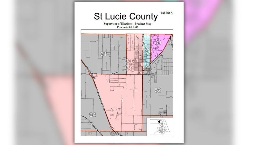 The St. Lucie County Commissioners approved new voting precincts in the Lakewood Park on Tuesday. (St. Lucie County Commission)