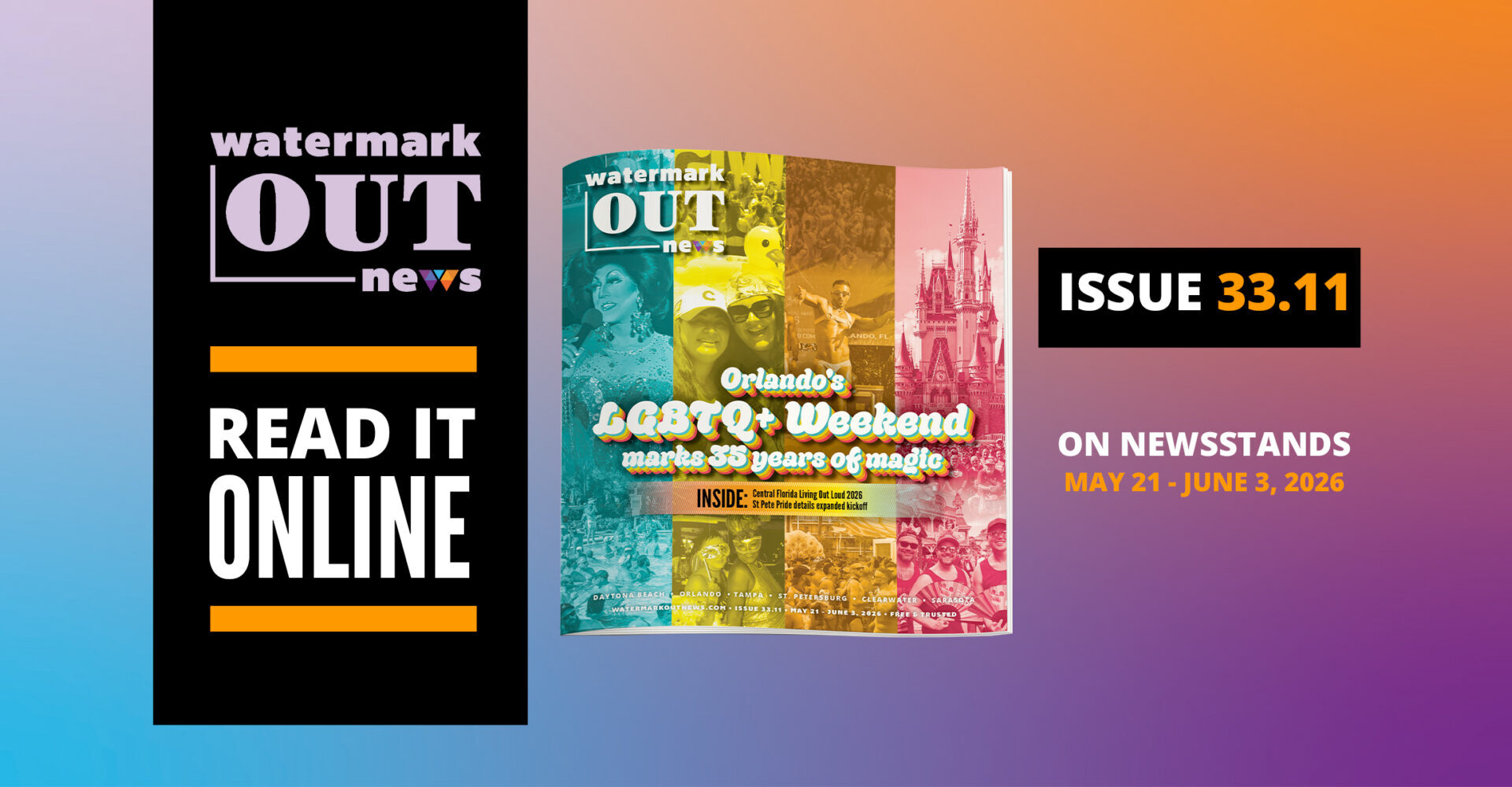 Watermark Out News 33.11: Orlando's Big LGBTQ+ Weekend