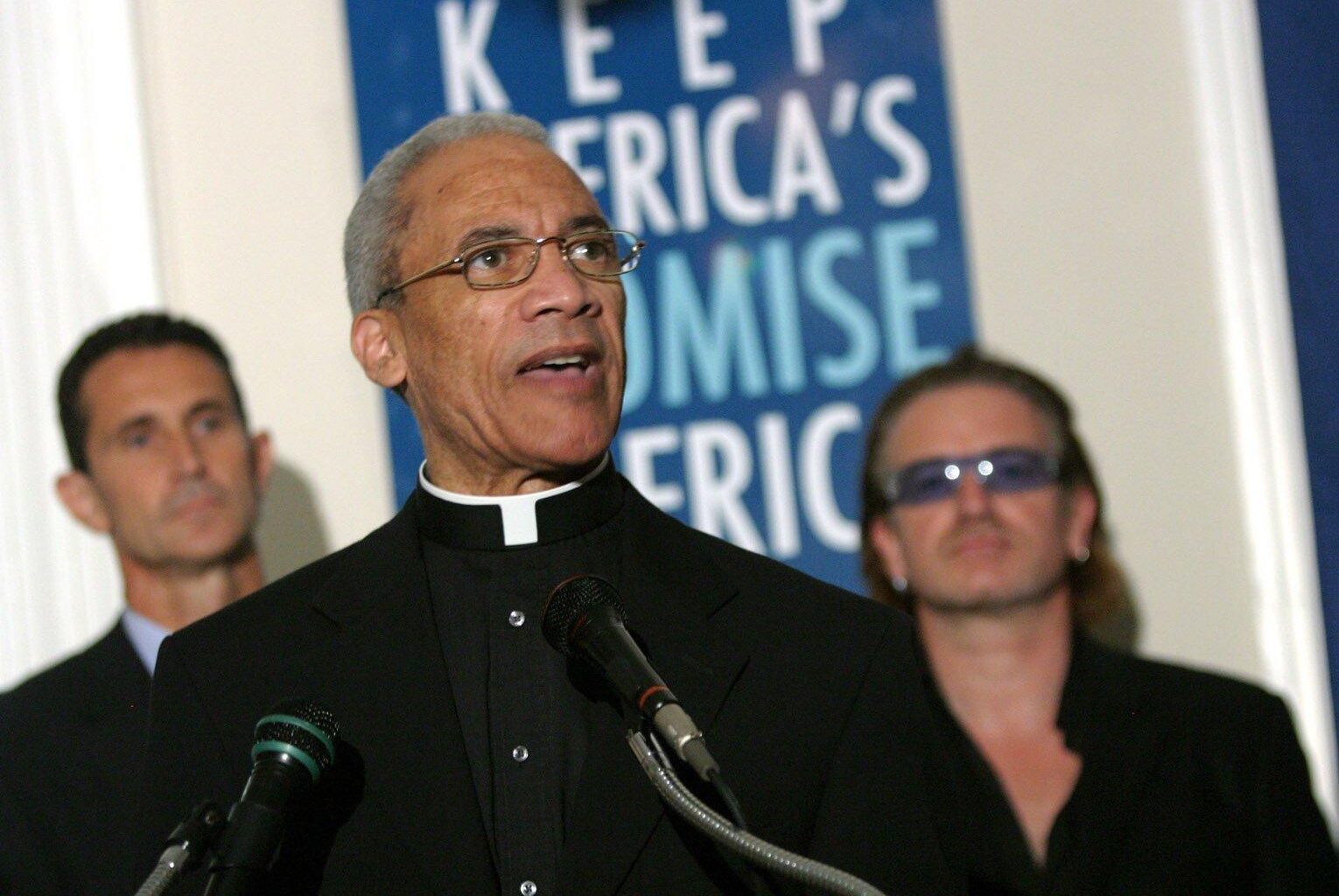 Bishop John H. Ricard, pictured in a 2003 photo, died May 20, 2026, at age 86. He was the first Black bishop to be an auxiliary of the Archdiocese of Baltimore (1984 to 1997) and to head the Diocese of Pensacola-Tallahassee, Florida (1997-2011). He was elected superior general of the Josephites in 2019 and reelected in 2023. (OSV News photo/Paul Haring)