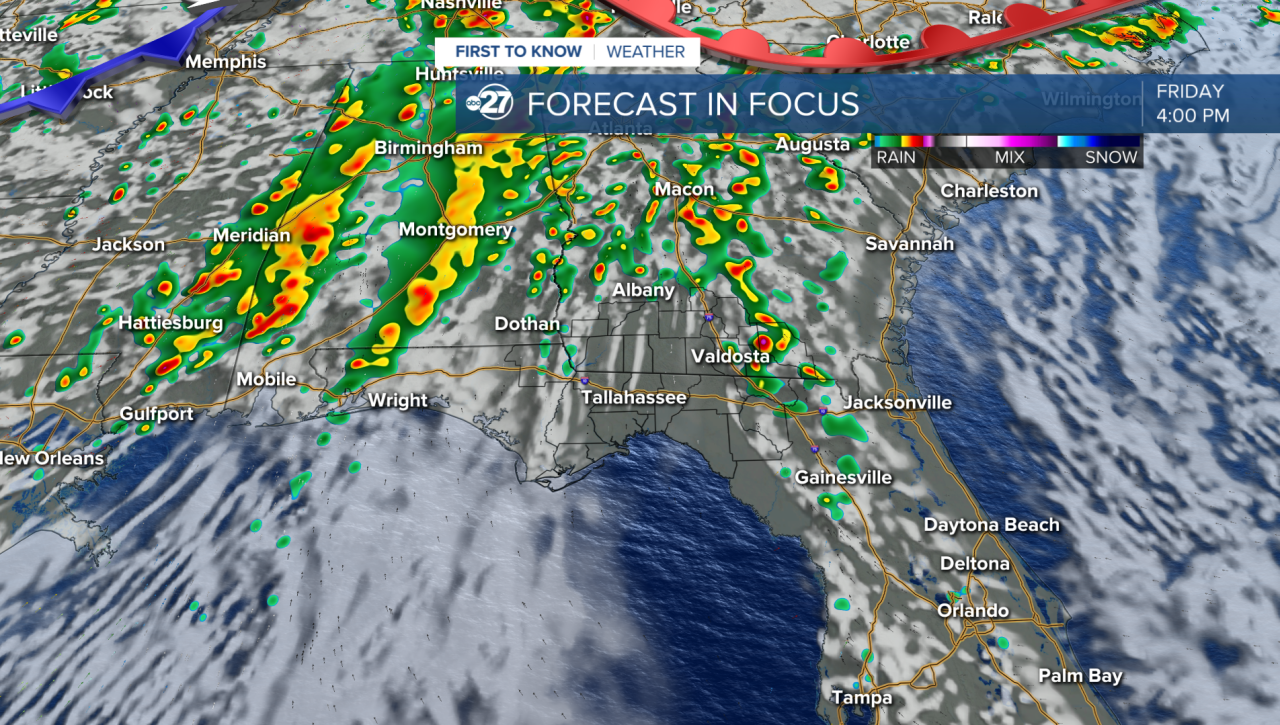 Friday Forecast in Focus