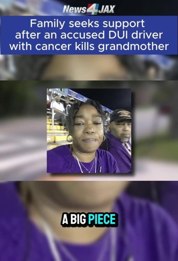 Family seeks justice after an accused DUI driver with Stage 3 cancer kills Jacksonville grandmother