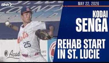 Kodai Senga St. Lucie Highlights (5/22/26)