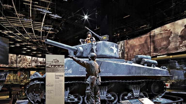 The "Cobra King" Sherman Tank at the National Museum of...