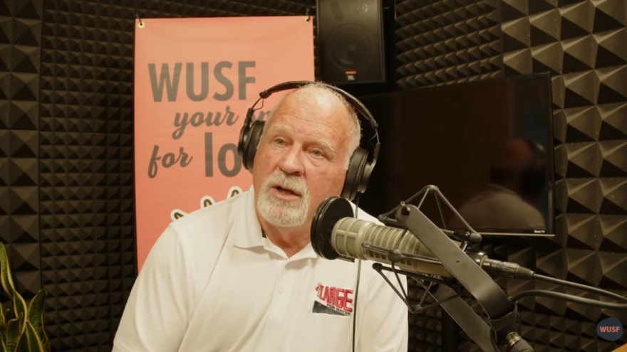 Jim Large is running for mayor of St. Petersburg after serving 18 years as the city's fire chief and half a century with the department.