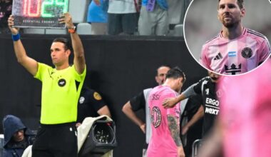 Lionel Messi suffers World Cup 2026 injury scare with Inter Miami
