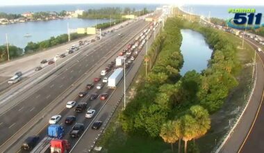 Deadly Howard Frankland Bridge crash snarls rush hour traffic