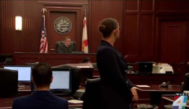 A brief moment of silence was her release after JSO officer watched attacker leave courtroom