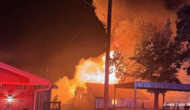 Flames engulf Lake Jacksonville home during nearly 4-hour battle