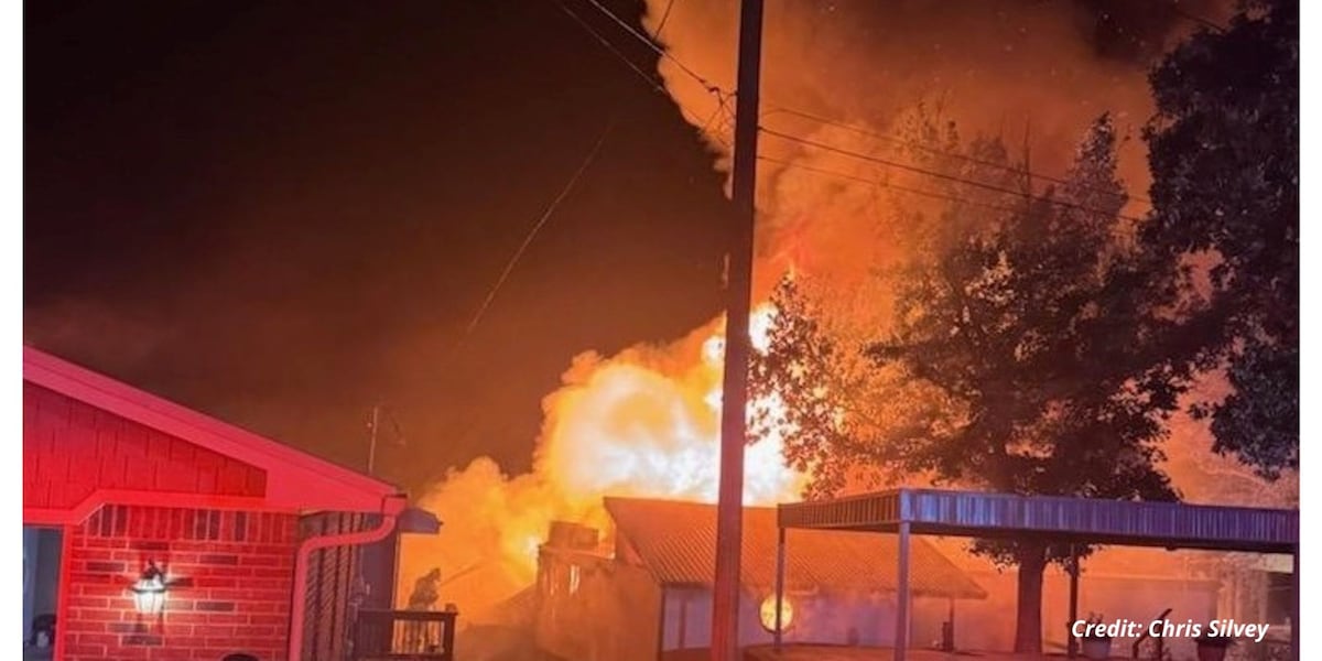 Flames engulf Lake Jacksonville home during nearly 4-hour battle