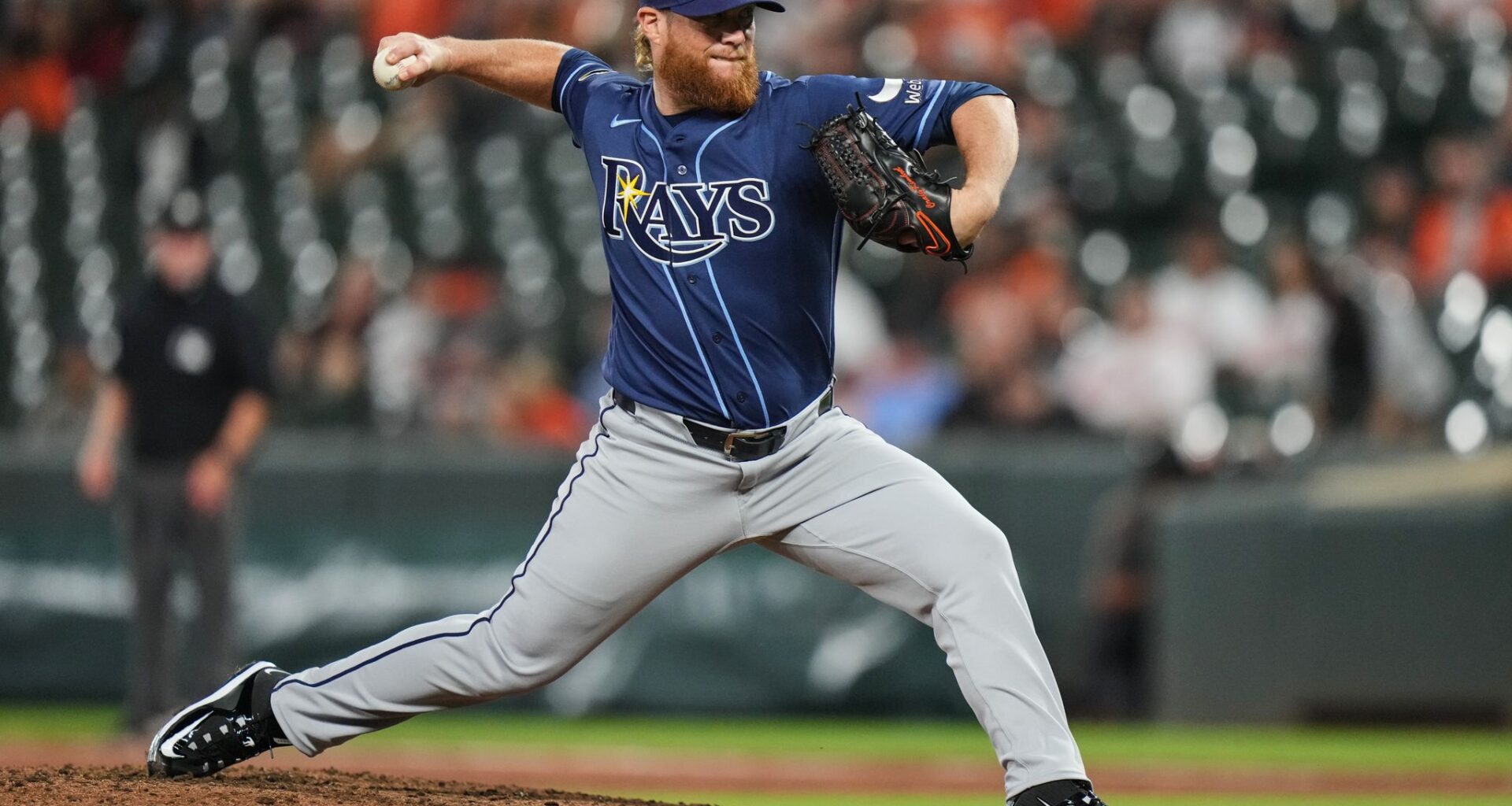 Craig Kimbrel pitches a scoreless inning in his Rays debut after signing a major league deal
