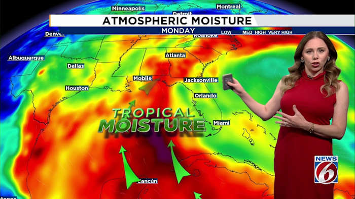 From heat to heavy rain. Here’s what to expect as tropical moisture surges in.