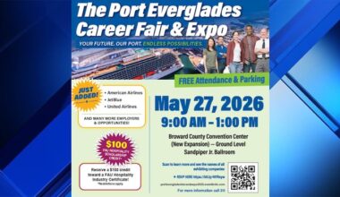 Ex-Spirit employees among job seekers expected at Port Everglades Career Fair in Fort Lauderdale