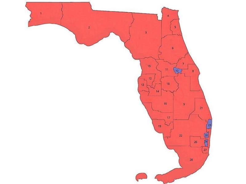 Florida judge refuses to block new congressional map aiding Republicans