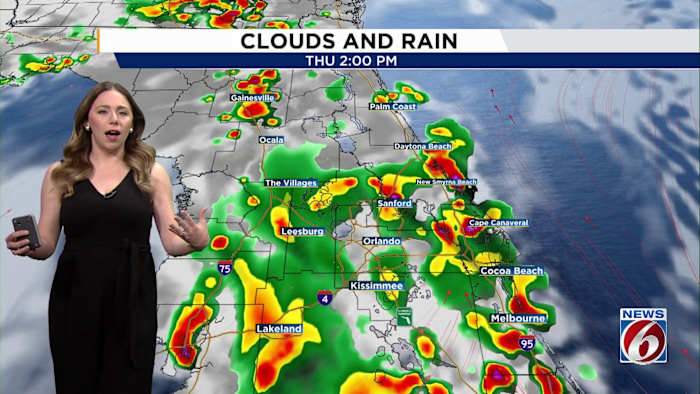 Weather aware days: Tropical moisture bringing days of soaking rain to Central Florida