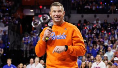 Florida to pay new football coach Jon Sumrall's assistants a combined $11.2 million in 2026