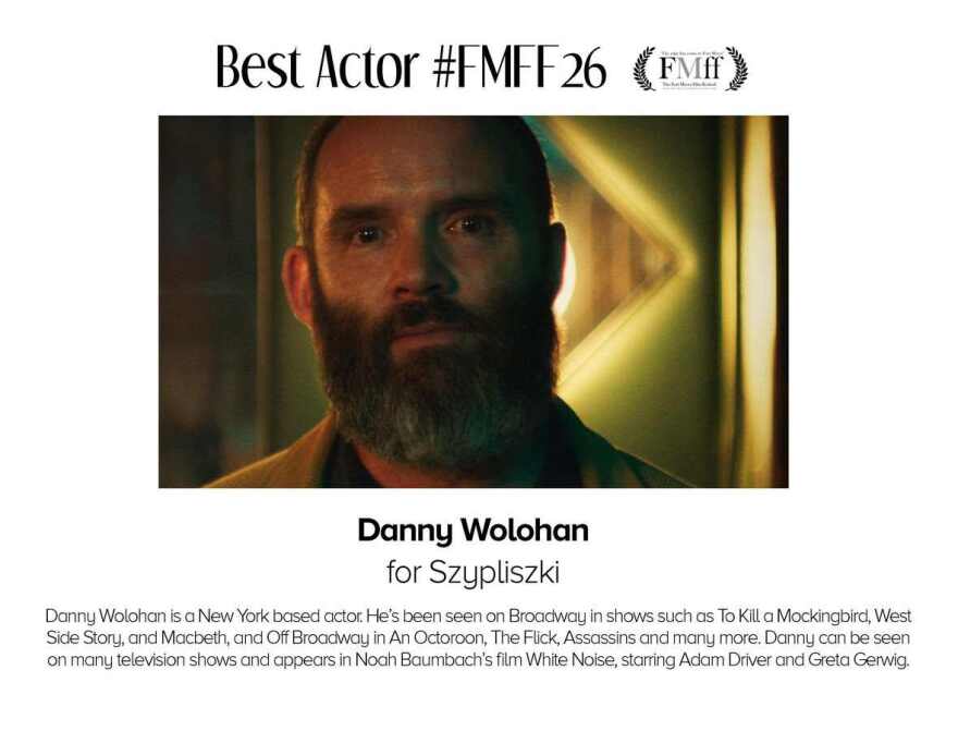 Best Actor Danny Wolohan
